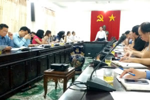 Công tác chuẩn bị Liên hoan phim Quốc tế Hà Nội lần thứ V