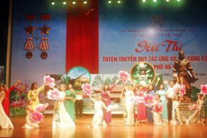 Sơ khảo cấp thành phố cụm 1 Hội thi “Tuyên truyền Quy tắc ứng xử nơi công cộng”