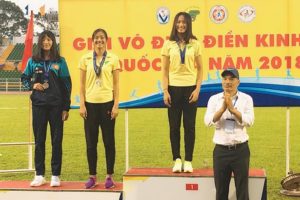 Hà Nội giành ngôi vô địch giải Điền kinh trẻ quốc gia năm 2018