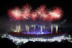 Lung linh đêm bế mạc ASIAD 2018