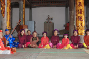 Lưu giữ ca trù Chanh Thôn