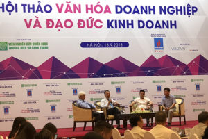 Hội thảo “Văn hóa doanh nghiệp và đạo đức kinh doanh”