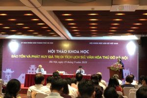 Bảo tồn và phát huy giá trị di tích lịch sử, văn hóa Thủ đô Hà Nội