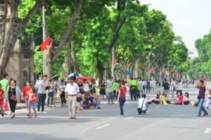 Đề xuất chính thức triển khai và mở rộng không gian phố đi bộ khu vực hồ Hoàn Kiếm