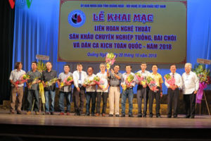 Khai mạc Liên hoan nghệ thuật sân khấu Tuồng, Bài chòi và Dân ca kịch toàn quốc 2018