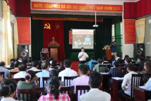 Huyện Thạch Thất tổ chức tập huấn công tác quản lý Nhà nước về gia đình năm 2018