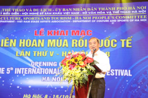Khai mạc Liên hoan Múa Rối quốc tế Lần thứ V – Hà Nội 2018