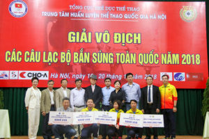 Đoàn Hà Nội tranh tài tại Giải vô địch các câu lạc bộ bắn súng toàn quốc năm 2018