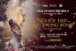 Lần đầu tiên vở vũ kịch “Người đẹp ngủ trong rừng” được đưa lên sân khấu Nhà hát Lớn
