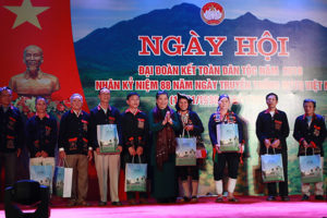 Xã Ba Vì tổ chức Ngày hội Đại đoàn kết toàn dân tộc năm 2018 
