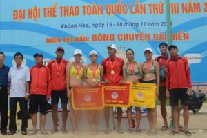 Kết thúc môn Bóng chuyền bãi biển Đại hội Thể thao toàn quốc lần thứ VIII