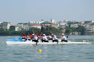 Khởi tranh môn Canoeing Đại hội Thể thao toàn quốc lần thứ VIII