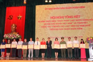 Hoàn Kiếm tổng kết 05 năm triển khai thực hiện Ngày Pháp luật