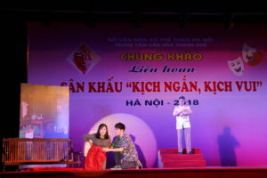 Khai mạc Chung khảo Liên hoan Sân khấu “Kịch ngắn, kịch vui” Hà Nội 2018