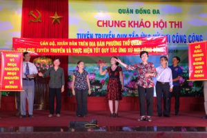 Quận Đống Đa hoàn thành công tác kiểm tra thực hiện 2 bộ Quy tắc ứng xử của Thành phố