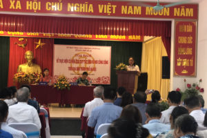 Tiếp tục đẩy mạnh tuyên truyền hai quy tắc ứng xử đến được từng người dân