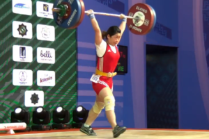 Đô cử Hoàng Thị Duyên giành HCB tại giải Cử tạ vô địch thế giới 2018