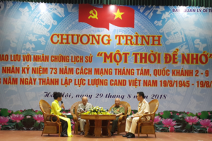Gặp gỡ nhân chứng lịch sử “Một thời để nhớ”