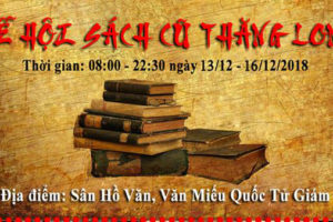 50 tấn sách phục vụ bạn đọc tại Hội sách cũ Thăng Long