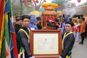Lễ hội làng Triều Khúc đón nhận Bằng Di sản Văn hóa phi vật thể quốc gia
