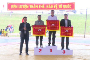 Quốc Oai nhất toàn đoàn Giải vô địch vật truyền thống mừng Xuân Kỷ Hợi TP Hà Nội 2019