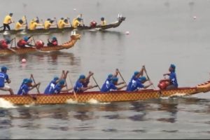 Tưng bừng Lễ hội bơi chải thuyền rồng Hà Nội mở rộng năm 2019