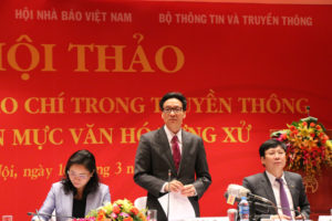 Báo chí góp phần tạo sự chuyển biến, hình thành chuẩn mực văn hóa ứng xử