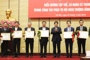 Hà Nội: Khen thưởng thành tích đột xuất cho 91 tập thể và 11 cá nhân trong công tác phục vụ hội nghị Thượng đỉnh Mỹ – Triều Tiên