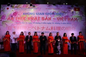 Khai mạc không gian ẩm thực Nhật Bản – Việt Nam