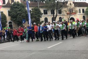 Hà Nội: 8.000 người tham gia Ngày chạy Olympic vì sức khỏe toàn dân