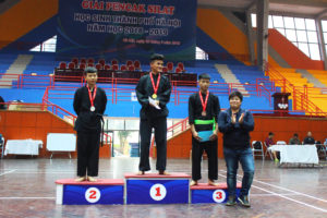 Kết thúc giải Pencak Silat học sinh TP Hà Nội năm học 2018-2019