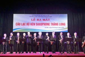 Lễ ra mắt Câu lạc bộ kèn Saxophone Thăng Long