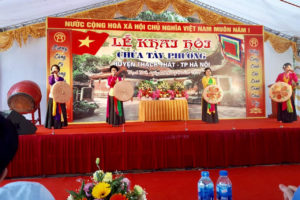 Khai hội chùa Tây Phương năm 2019