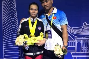 VĐV Hà Nội Vương Thị Huyền giành 3 HCV tại Giải vô địch cử tạ châu Á