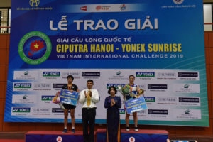 Giải Cầu lông quốc tế Ciputra Hà Nội 2019 khép lại với thắng lợi rực rỡ cho đoàn Indonesia