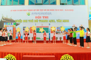 Hội thi “Thiếu nhi Thủ đô thanh lịch, văn minh”