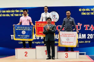 Hà Nội đứng nhất toàn đoàn tại giải Vô địch Cử tạ Thanh thiếu niên toàn quốc 2019