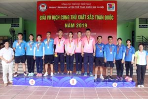 Hà Nội dẫn đầu tại giải vô địch cung thủ xuất sắc toàn quốc 2019