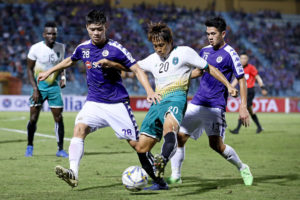 CLB Hà Nội ‘sảy chân’ trước Yangon United trên sân nhà