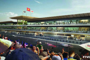 Phối cảnh 3D đường đua F1 Hà Nội – Việt Nam Grand Prix