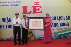 Chùa Đức Ông, xã Phùng Xá (Thạch Thất) đón nhận Bằng xếp hạng Di tích lịch sử – nghệ thuật cấp Thành phố
