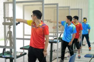 Đoàn Hà Nội đang tạm đứng thứ ba tại Cúp bắn súng quốc gia 2019