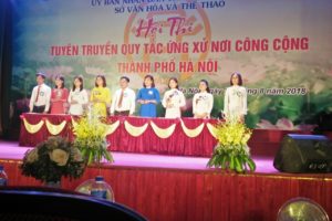 Mỹ Đức: Triển khai nhiều mô hình tuyên truyền Quy tắc ứng xử