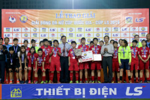 Hà Nội giành Á quân Giải bóng đá nữ Cúp Quốc gia 2019