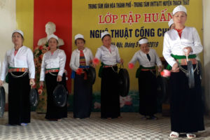 Trung tâm Văn hóa Thành phố: Tập huấn nghệ thuật cồng chiêng