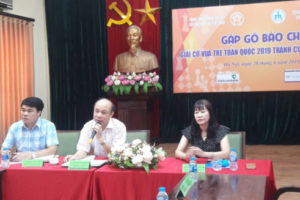 Gần 1.300 kỳ thủ tham gia Giải vô địch cờ vua trẻ toàn quốc năm 2019