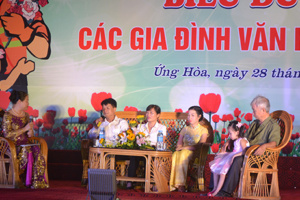 Ứng Hòa làm tốt công tác gia đình