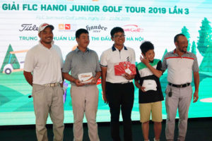 Kết thúc Giải golf FLC Hà Nội junior golf tour lần 3