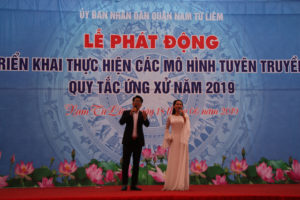 Nam Từ Liêm phát động thực hiện mô hình tuyên truyền Quy tắc ứng xử
