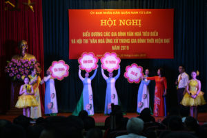 Quận Nam Từ Liêm biểu dương các gia đình văn hóa tiêu biểu